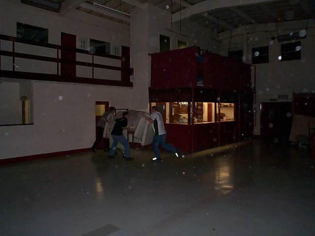 A random mattress fight that broke out after a few too many beers :)